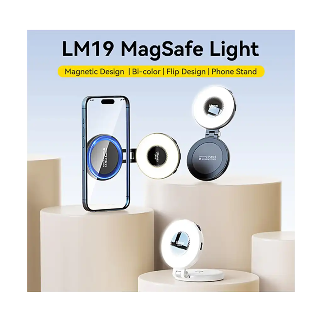 Ulanzi LM19 MagSafe LED Selfie Ring Light (Black)