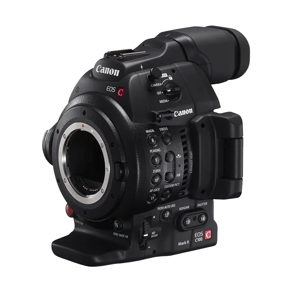 USED Canon EOS C100 Mark II Cinema Camera - EF Mount (with DAF installed) - Rating 8/10 (SB193)