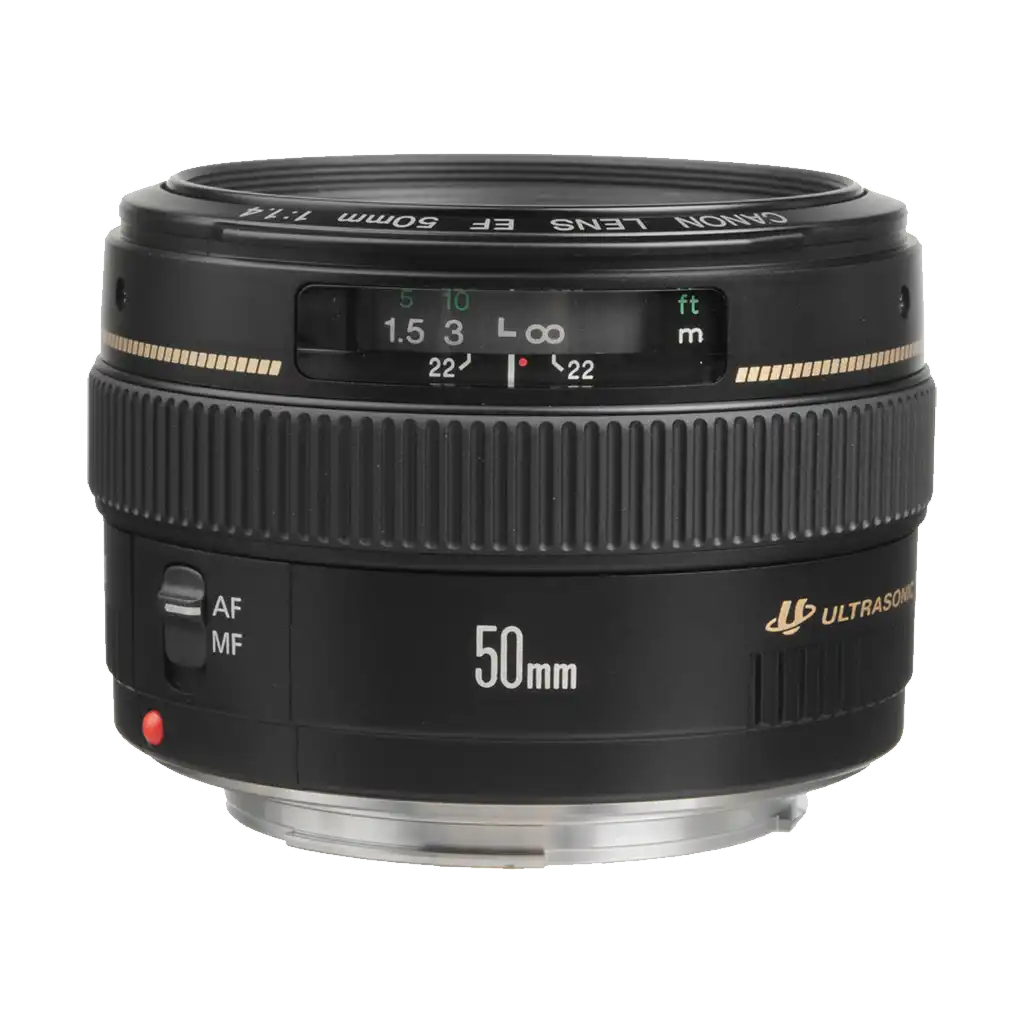 USED Canon EF 50mm f/1.4 USM Lens - Rating 7/10 (S45677)