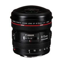 USED Canon EF 8-15mm f/4L USM Fisheye Lens - Rating 7/10 (SH10258)