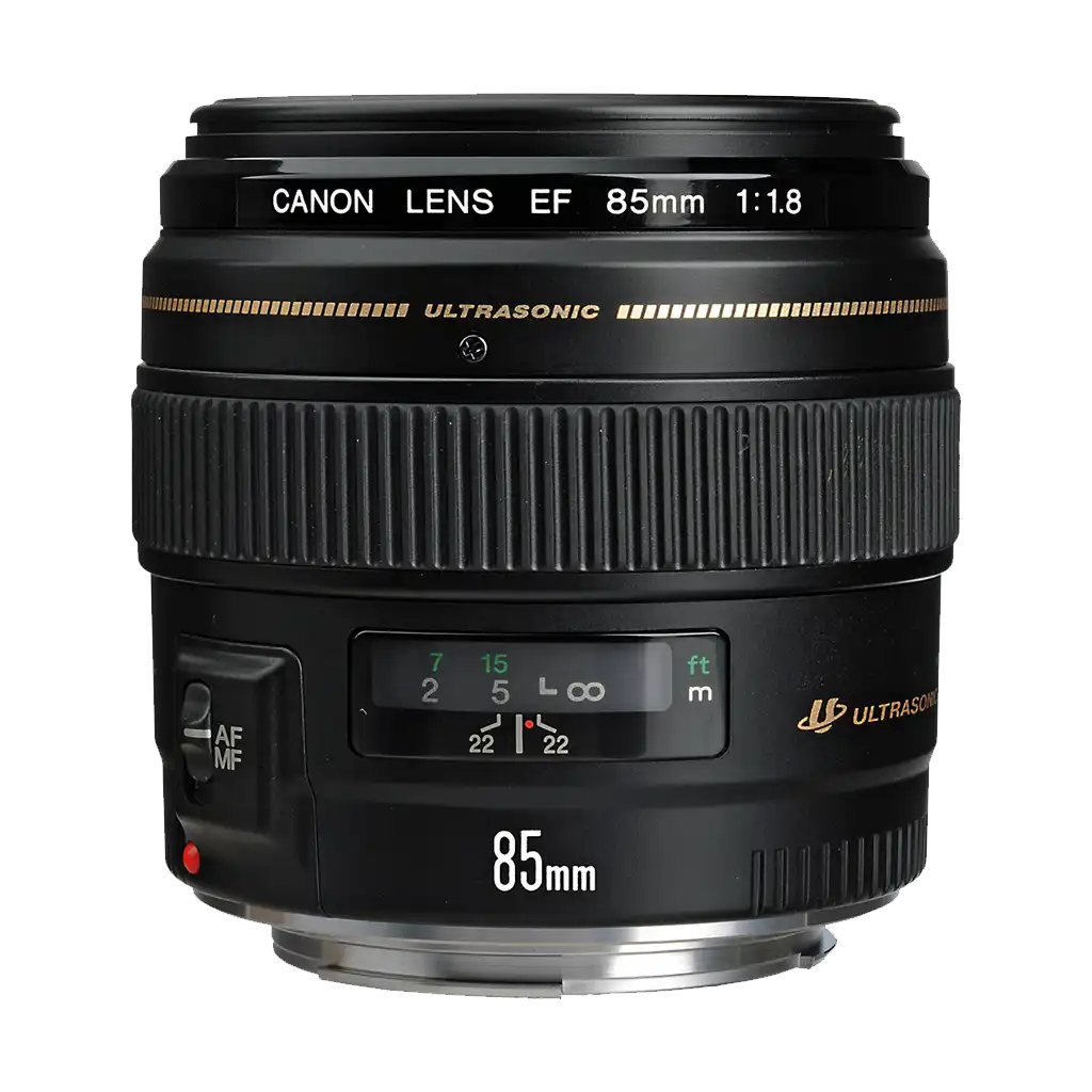 USED Canon EF 85mm f/1.8 USM Lens - Rating 7/10 (S49447)