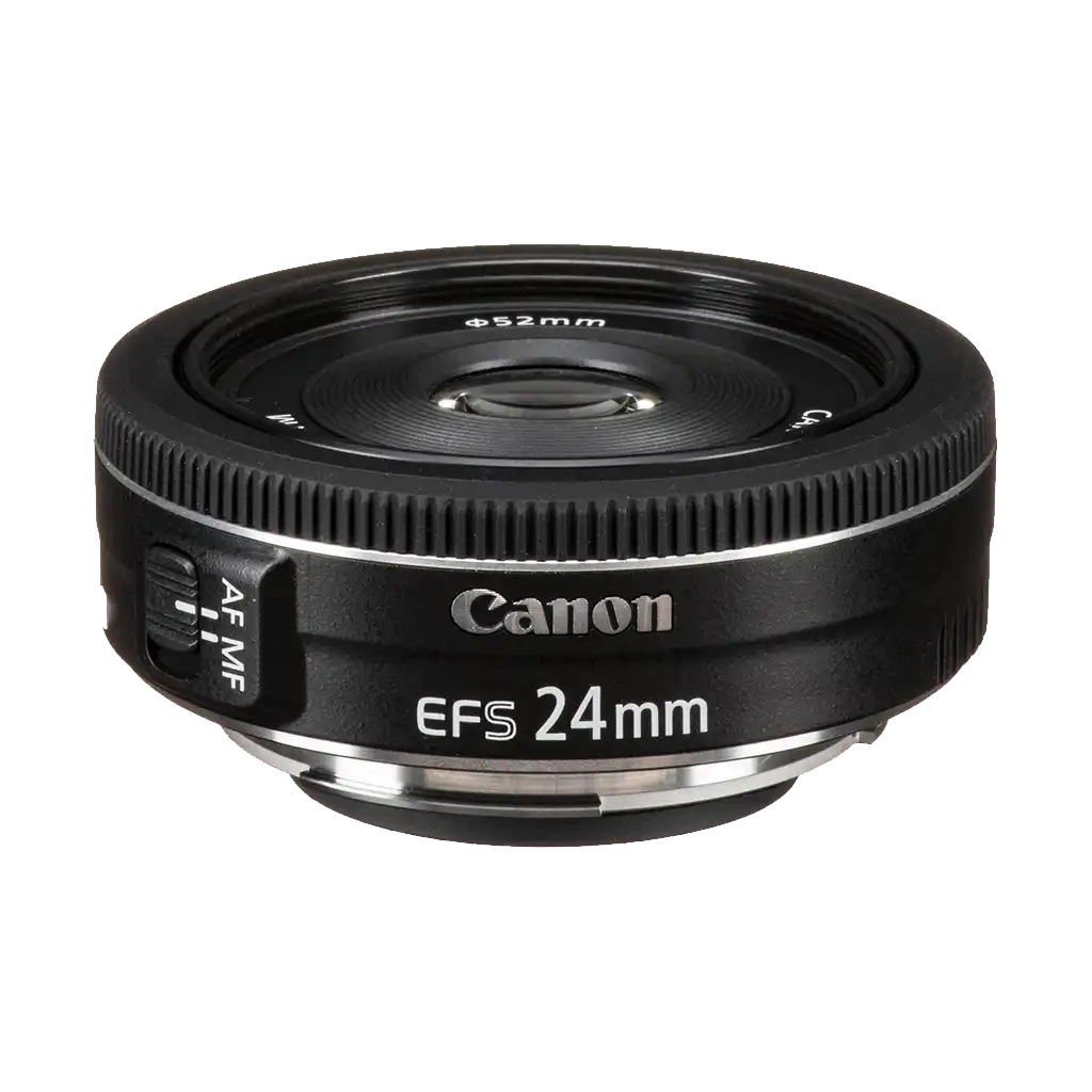 USED Canon EF-S 24mm f/2.8 STM Pancake Lens - Rating 7/10 (S50042)