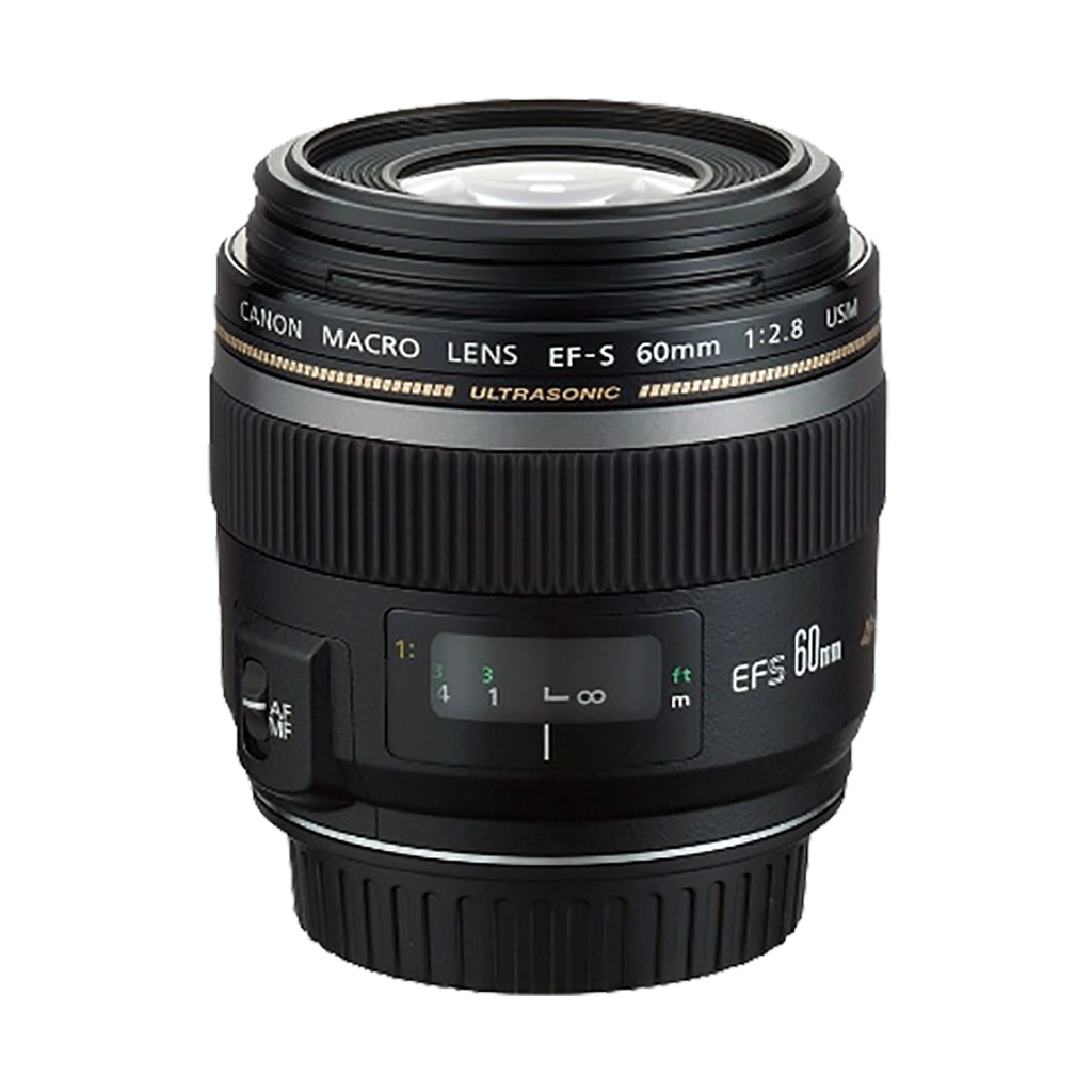USED Canon EF-S 60mm f/2.8 USM Macro Lens - Rating 8/10 (S44239)