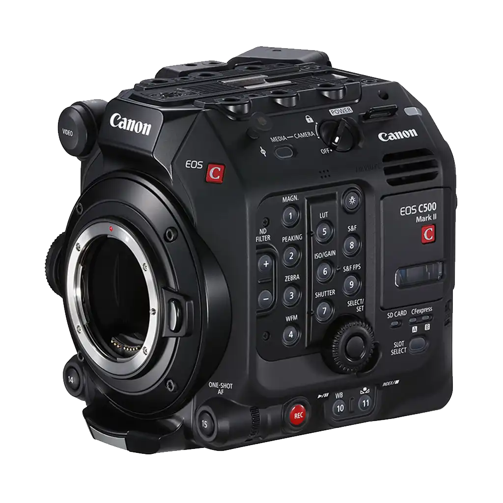 USED Canon EOS C500 Mark II Cinema Camera - PL Mount Rating 7/10 (SB238)