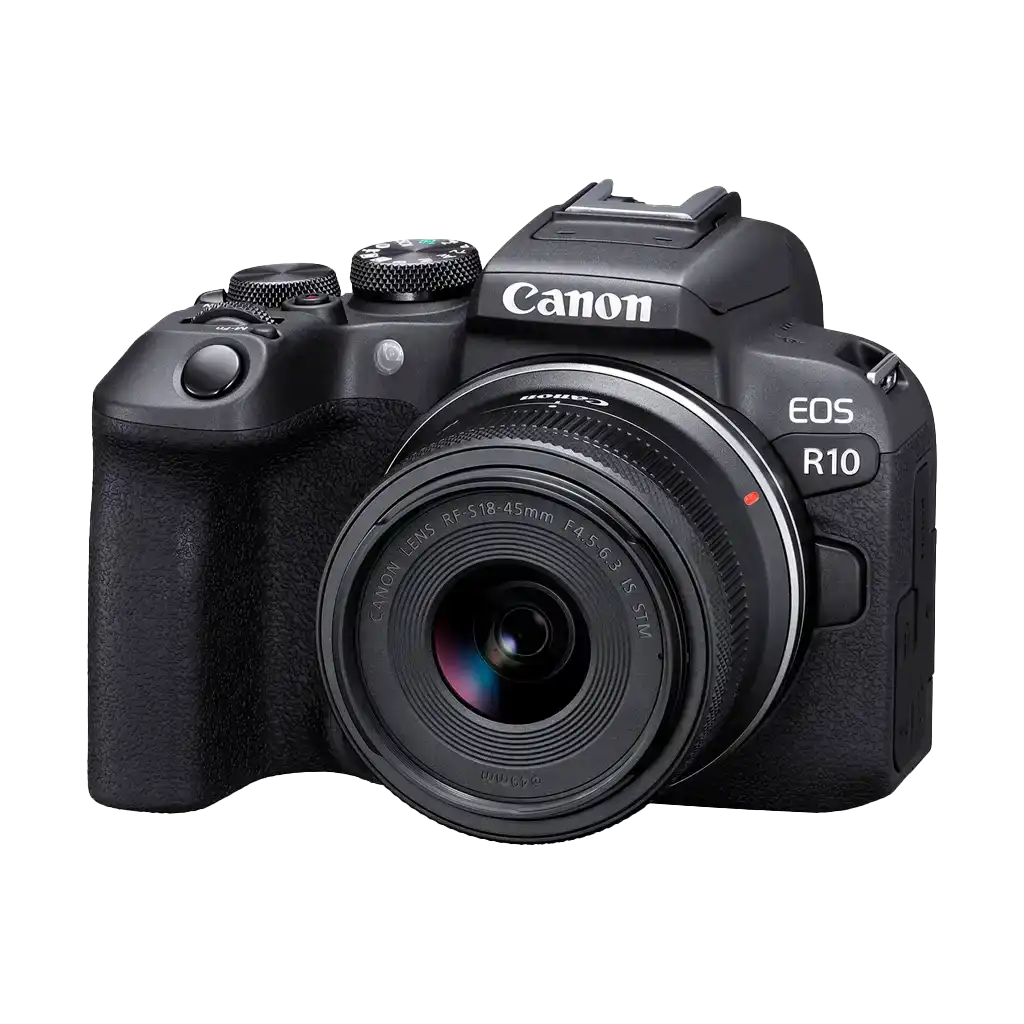 USED Canon EOS R10 Mirrorless Camera Body with Canon RF-S 18-45mm Lens - Rating 8/10 (S49538)