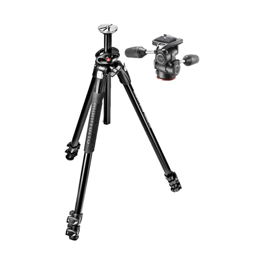 USED Manfrotto MT290DUA3US 290 Dual Aluminum Tripod - Rating 8/10 (S45506)