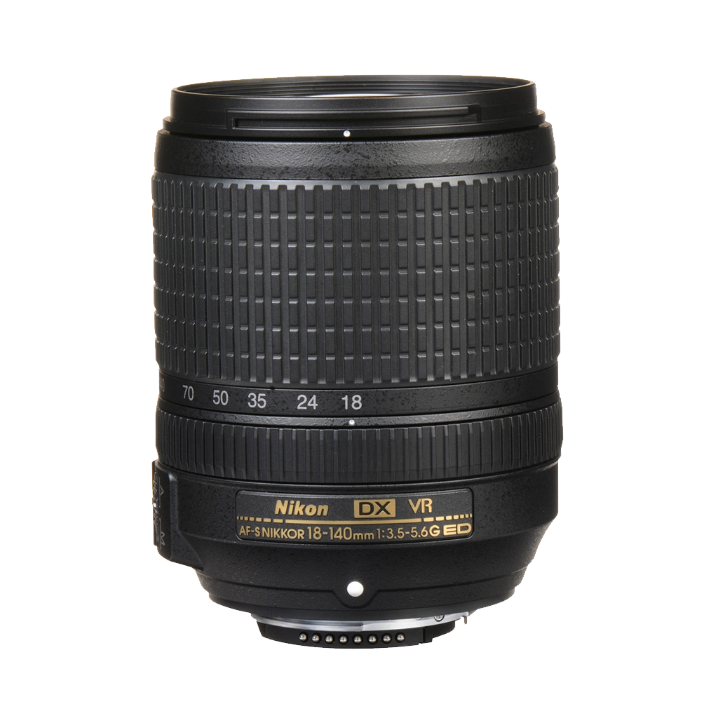 USED Nikon AF-S 18-140mm f/3.5-5.6 G ED DX VR Lens - Rating 8/10 (S50408)