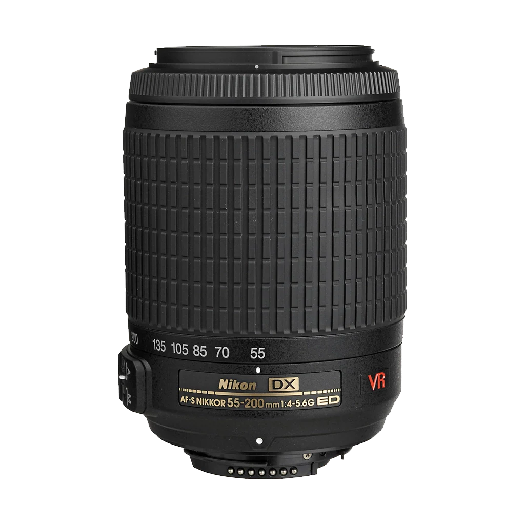 USED Nikon AF-S 55-200mm f/4-5.6G ED DX VR Lens - Rating 7/10 (S48591)