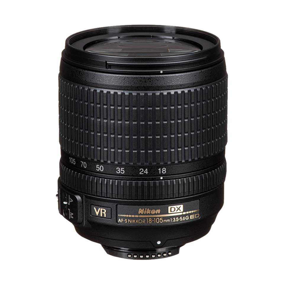 USED Nikon AF-S DX NIKKOR 18-105mm f/3.5-5.6G ED VR Lens - Rating 7/10 (S47183)