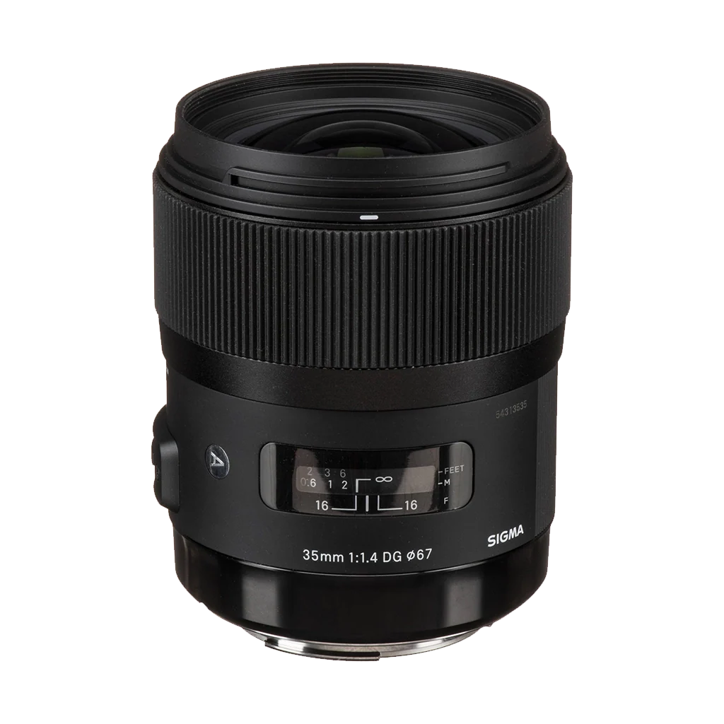 USED Sigma 35mm f/1.4 DG HSM Art Lens (Canon EF) - Rating 8/10 (S48308)