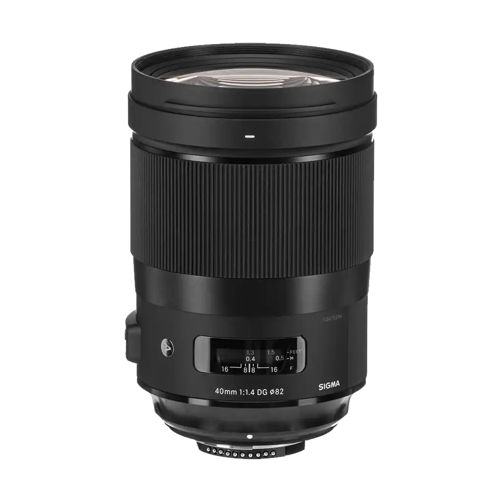 USED Sigma 40mm f/1.4 DG HSM Art Lens (Nikon F) Rating 8/10 (SHB37)
