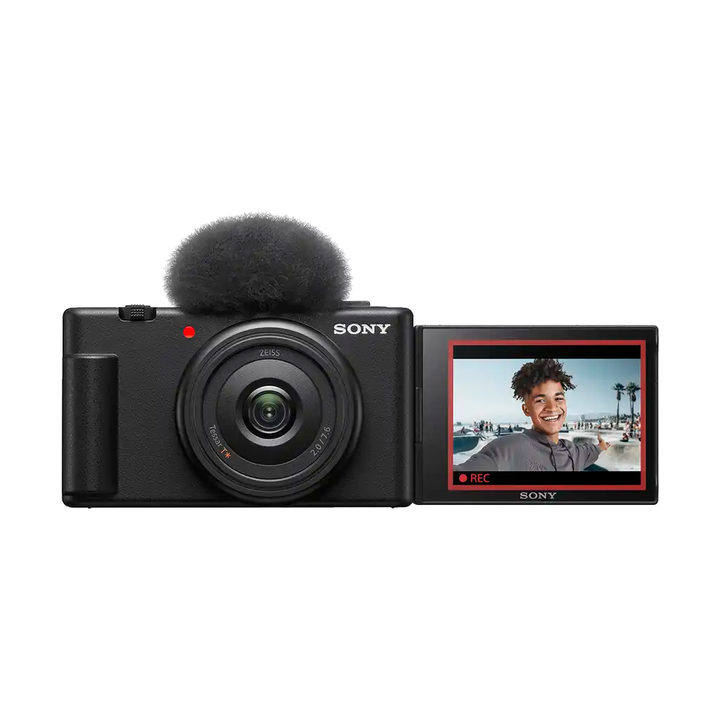 USED Sony ZV-1F Vlogging Camera (Black) - Rating 7/10 (S47469)