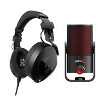 Rode X XCM-50 Compact USB-C Condenser Microphone with Rode NTH-100 Professional Over-Ear Headphones