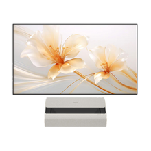 Xgimi Aura 2 2300-Lumen 4K Ultra HD DLP Projector with Xgimi UST ALR 100" Screen