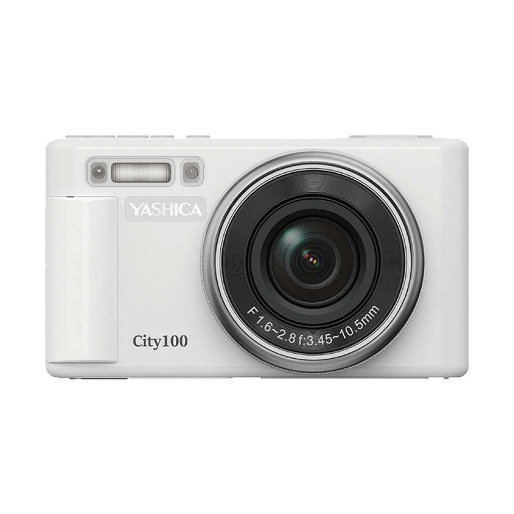 Yashica City 100 Digital Compact Camera (White)