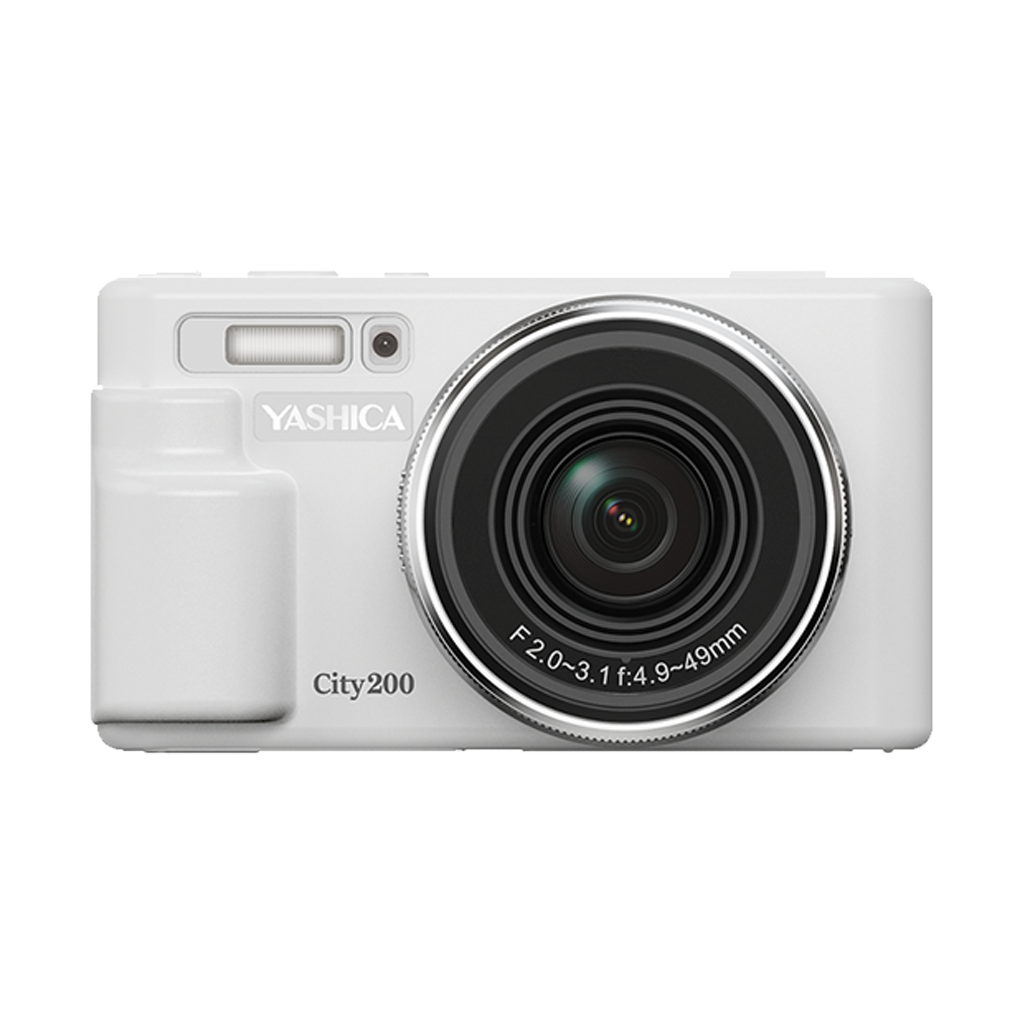 Yashica City 200 Digital Compact Camera (White)