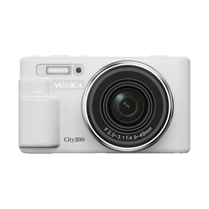 Yashica City 200 Digital Compact Camera (White)