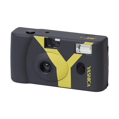 Yashica MF-1 Y-Series Snapshot Art 35mm Film Camera (Grey)