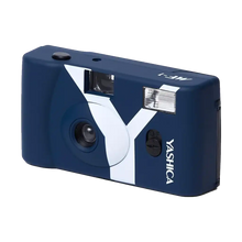 Yashica MF-1 Y-Series Snapshot Art 35mm Film Camera (Prussian Blue)