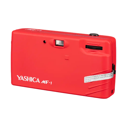 Yashica MF-1 Y-Series Snapshot Art 35mm Film Camera (Red)