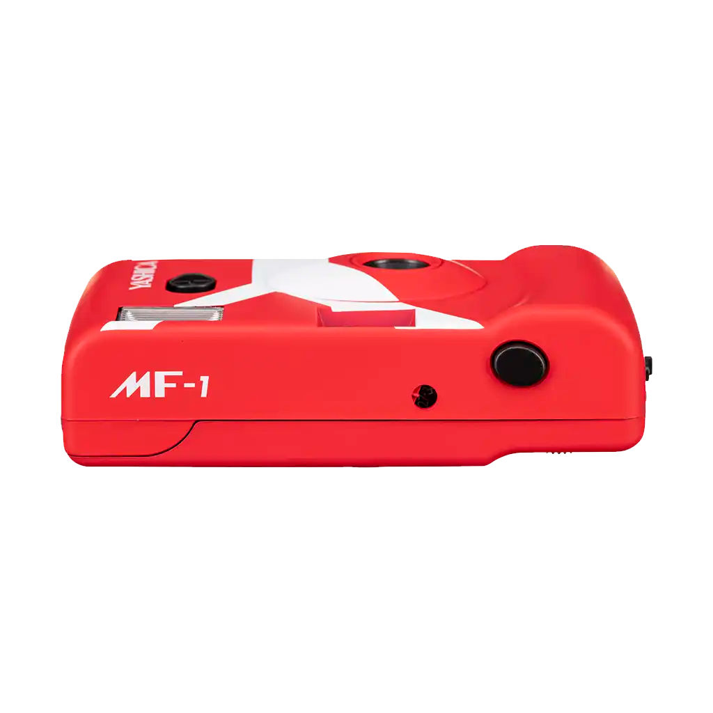 Yashica MF-1 Y-Series Snapshot Art 35mm Film Camera (Red)