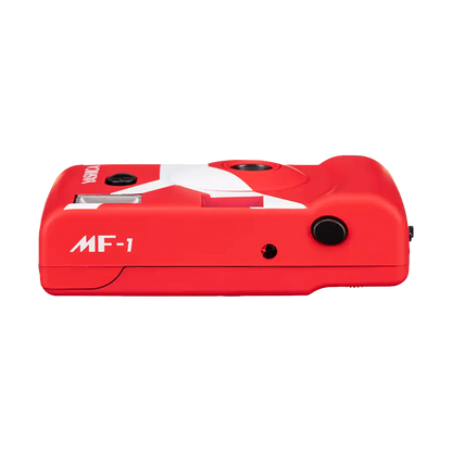 Yashica MF-1 Y-Series Snapshot Art 35mm Film Camera (Red)