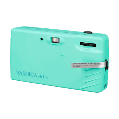 Yashica MF-1 Y-Series Snapshot Art 35mm Film Camera (Turquoise)