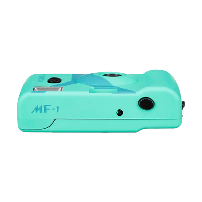 Yashica MF-1 Y-Series Snapshot Art 35mm Film Camera (Turquoise)