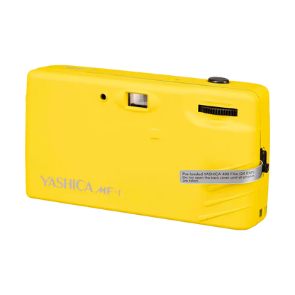 Yashica MF-1 Y-Series Snapshot Art 35mm Film Camera (Yellow)