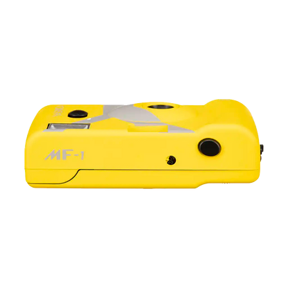 Yashica MF-1 Y-Series Snapshot Art 35mm Film Camera (Yellow)