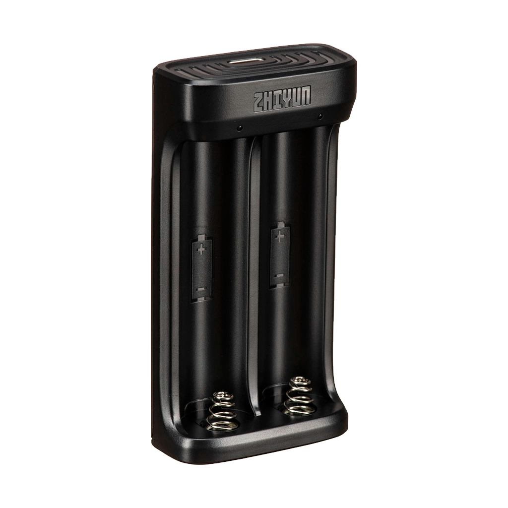 Zhiyun-Tech 2-Bay 18650 Battery Charger (Black)