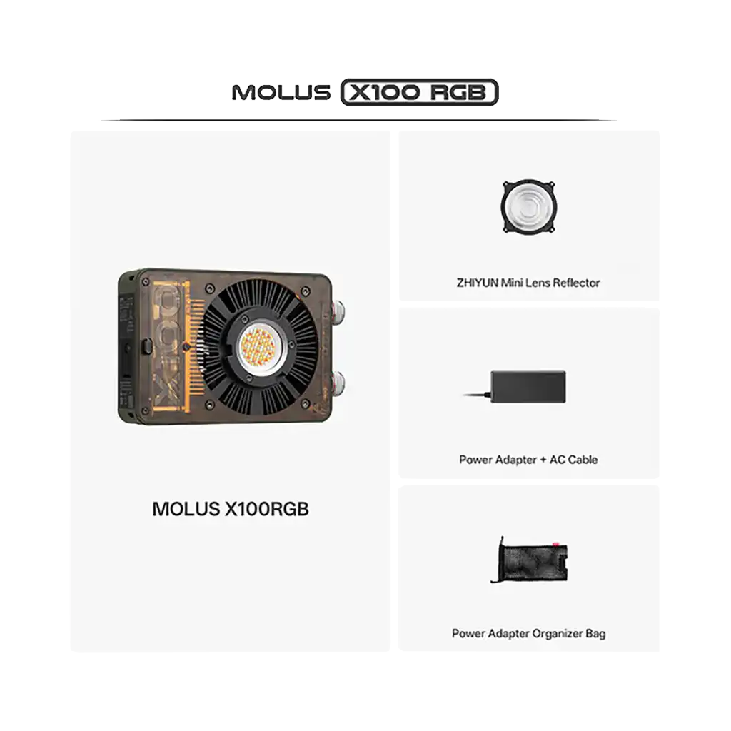 Zhiyun MOLUS X100 RGB Pocket Light