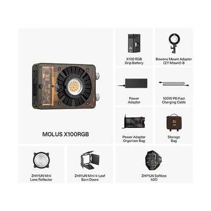 Zhiyun MOLUS X100 RGB Pro Pocket Light