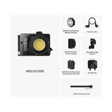 Zhiyun Molus X200 Bi-Color COB LED Light (Combo Kit)