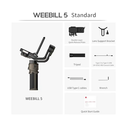 Zhiyun WEEBILL 5 Handheld Gimbal Stabilizer