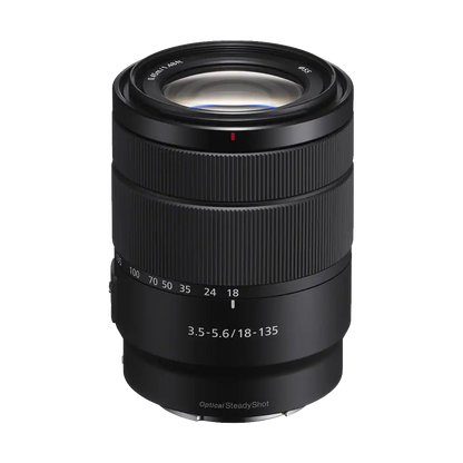Sony E 18-135mm f/3.5-5.6 OSS Lens (E Mount) - Orms Direct - South