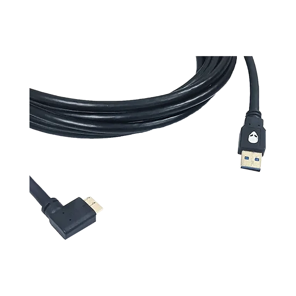 Area51 Tether Co. Aurora Pro+ USB Micro-B Right Angle to USB 3.0 A Tether Cable 4.6m