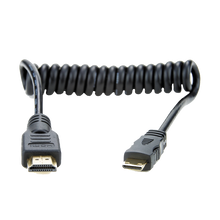 Atomos Cable Coiled Mini HDMI to Full HDMI - 30cm