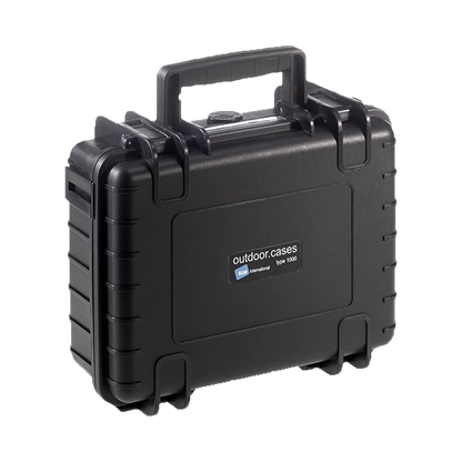 B&W International Type 1000 Outdoor Hard Case with Foam Insert (Black)