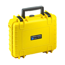 B&W International Type 1000 Outdoor Hard Case with Foam Insert (Yellow)
