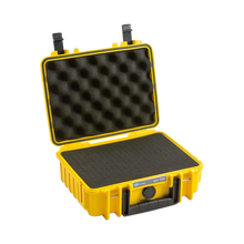 B&W International Type 1000 Outdoor Hard Case with Foam Insert (Yellow)