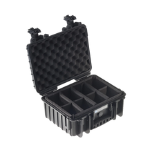 B&W International Type 3000 Outdoor Hard Case with Dividers (Black)