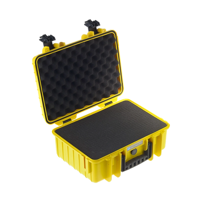 B&W International Type 4000 Outdoor Hard Case with Foam Inserts (Yellow)