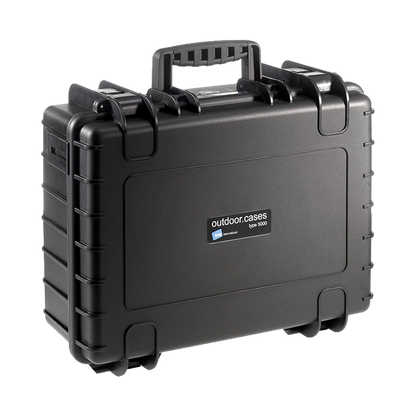 B&W International Type 5000 Outdoor Hard Case with Foam Inserts (Black)