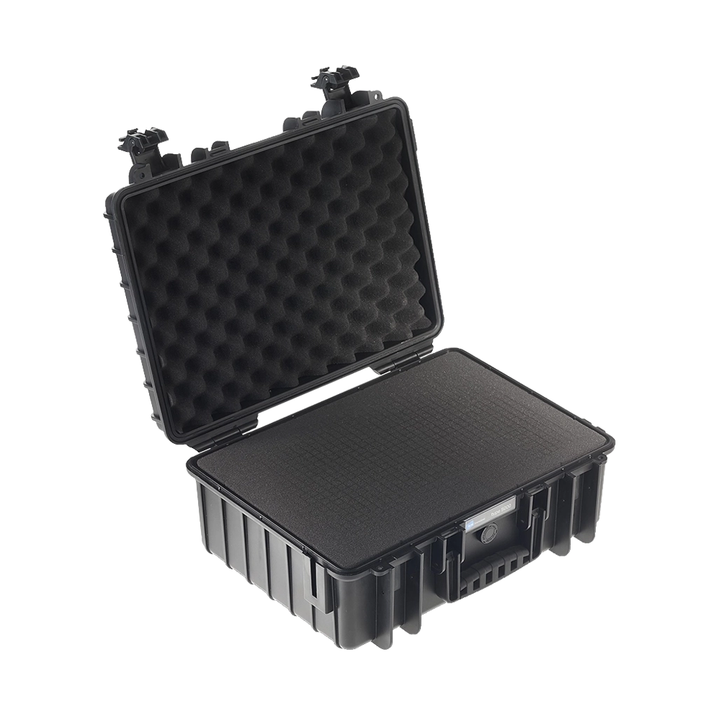 B&W International Type 5000 Outdoor Hard Case with Foam Inserts (Black)