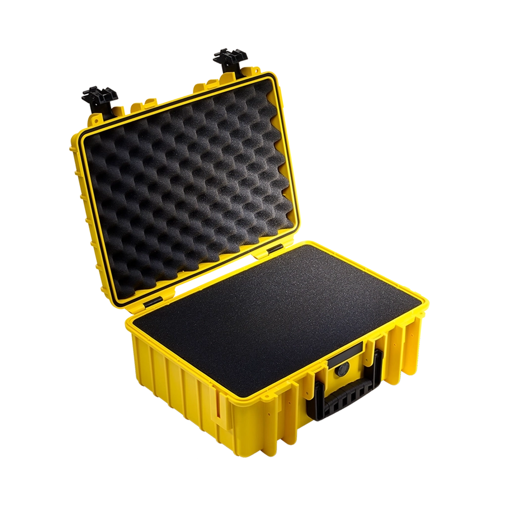 B&W International Type 5000 Outdoor Hard Case with Foam Inserts (Yellow)