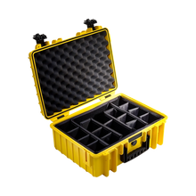B&W International Type 5000 Outdoor Hard Case with Padded Dividers (Yellow)