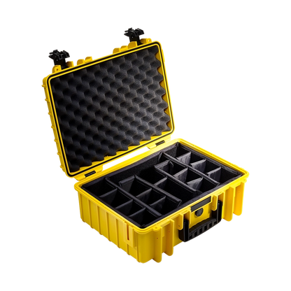 B&W International Type 5000 Outdoor Hard Case with Padded Dividers