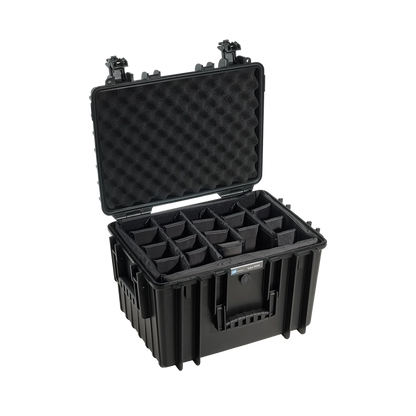 B&W International Type 5500 Outdoor Case with Padded Dividers