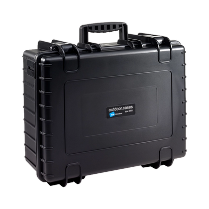 B&W International Type 6000 Outdoor Hard Case with Padded Dividers (Black)